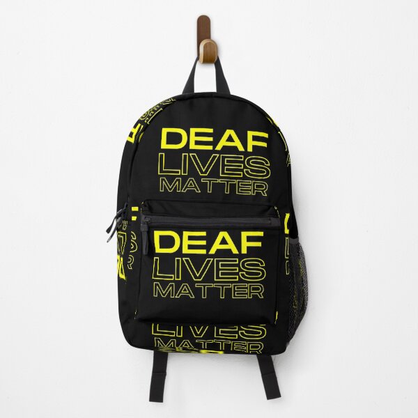 Item preview, Deaf Lives Matter ASL Hearing Impaired designed and sold by Beluved.
