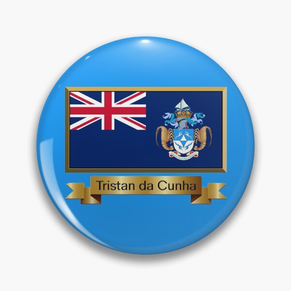 Item preview, Tristan da Cunha Flag Gifts, Masks, Stickers & Products (N) designed and sold by mpodger.