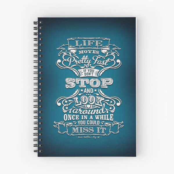 Item preview, Life Moves Fast Lettering Art designed and sold by chattynora.