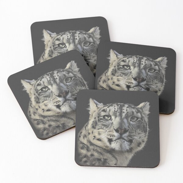 Item preview, Snow Leopard designed and sold by GemmaHartleyArt.