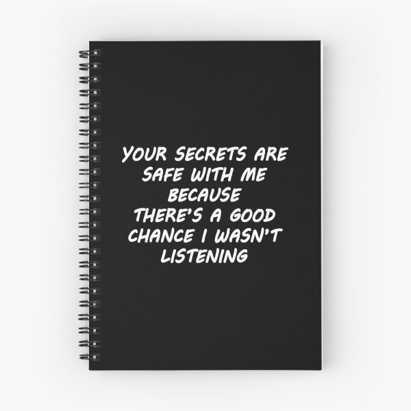Item preview, Your Secrets Are Safe With Me designed and sold by Chris  Bradshaw.