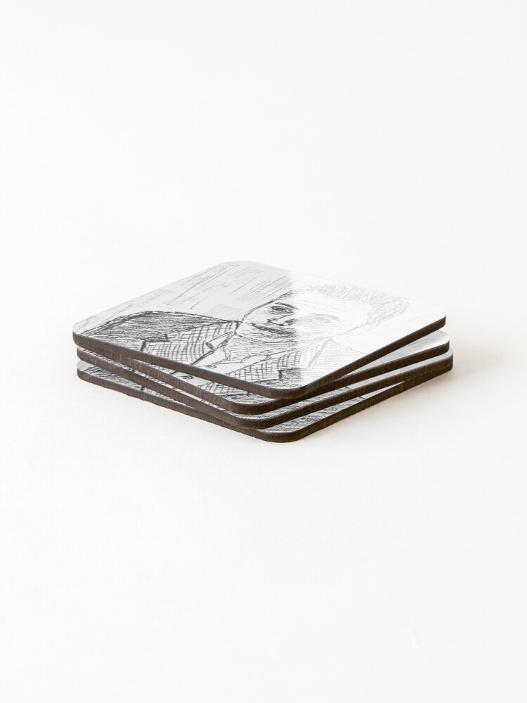 Alternate view of George Clooney (Out of Sight) Coasters (Set of 4)
