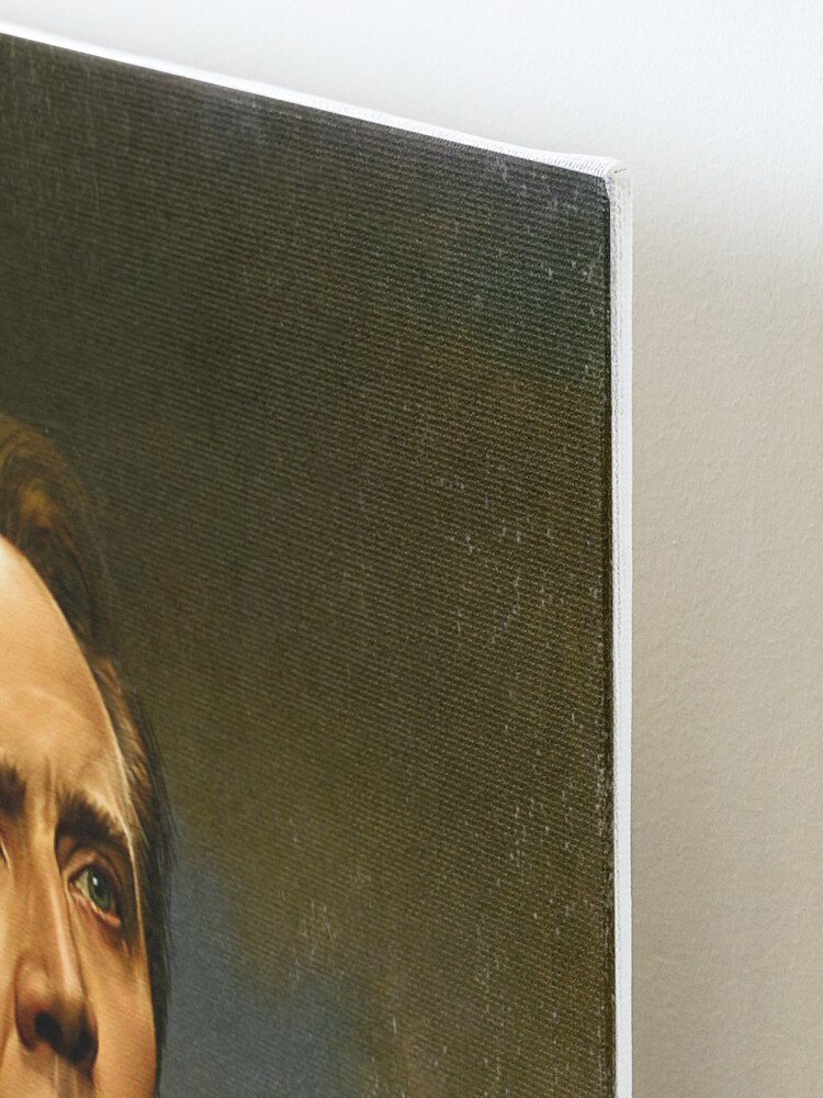Alternate view of Nicolas Cage - replaceface Mounted Print
