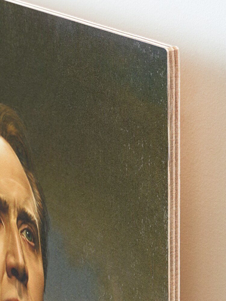 Alternate view of Nicolas Cage - replaceface Mounted Print