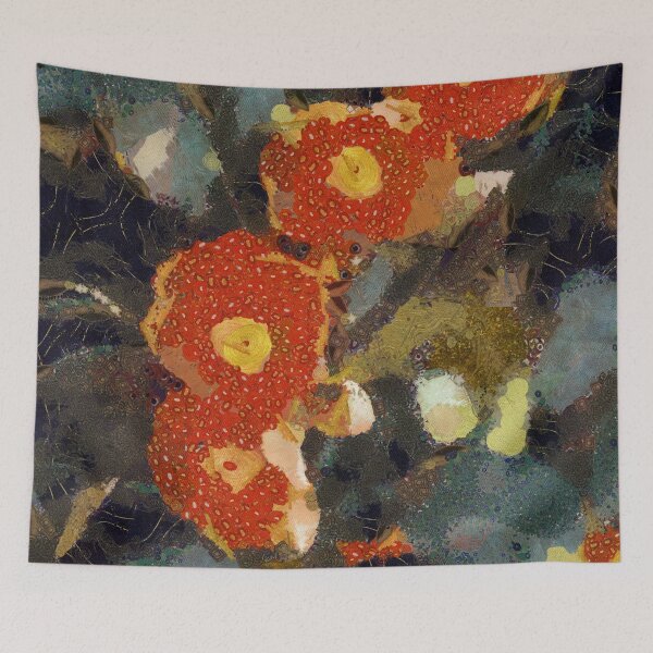 Item preview, Winter Red Flower Scenery designed and sold by ashburylee.