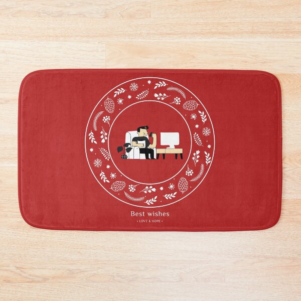 Item preview, Binge Watching Quarantine Christmas designed and sold by Ayurveda Fun Store.