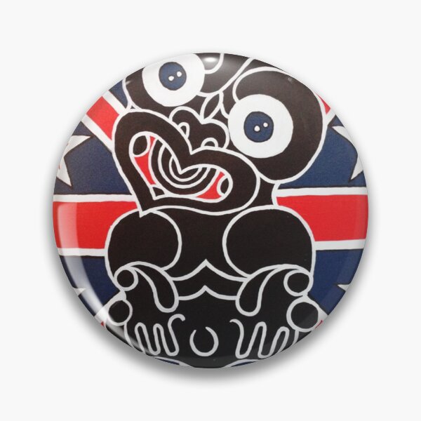 Item preview, New Zealand Flag Hei Tiki  designed and sold by Mandii Pope.