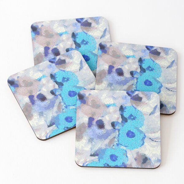 Item preview, Winter Blue Flower Night Scenery designed and sold by ashburylee.