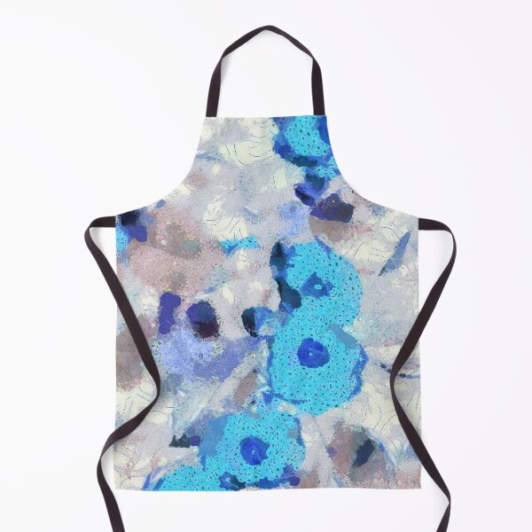 Item preview, Winter Blue Flower Night Scenery designed and sold by ashburylee.