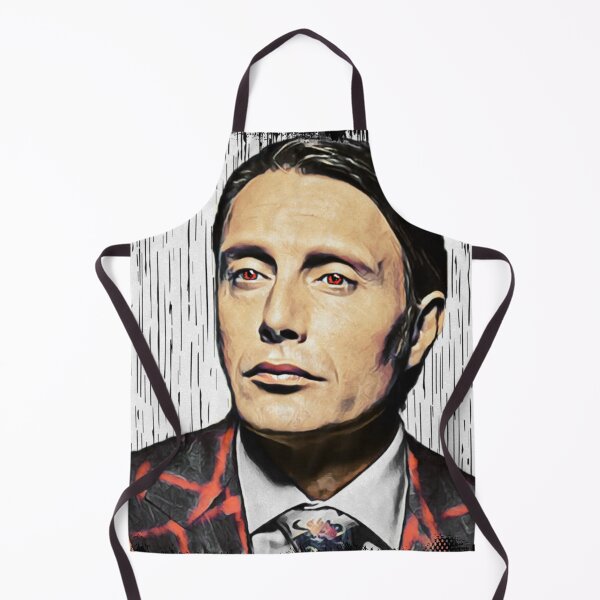 Item preview, Hannibal Red Eyes with Drip Paint Background designed and sold by orionlodubyal.