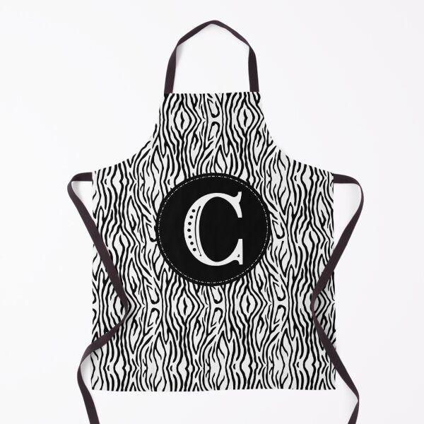 Item preview, Zebra Monogram Letter C designed and sold by MarkTees.