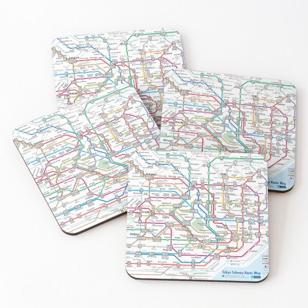 Item preview, Tokyo subway designed and sold by JanaMals.