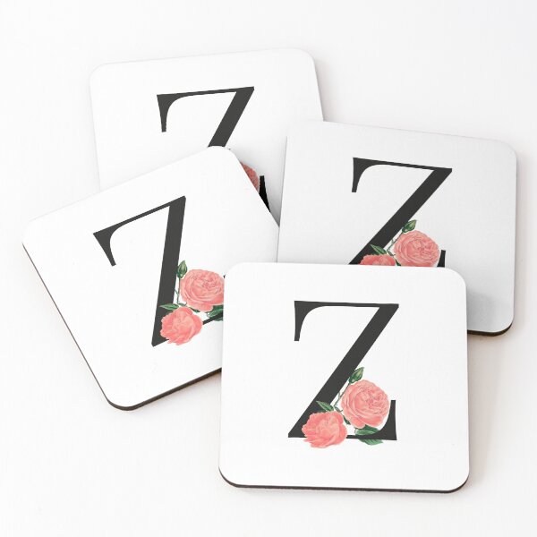 Artikelvorschau, Buchstabe Z Blumenrose, Z Buchstabe entworfen und verkauft von asdesignstudio.