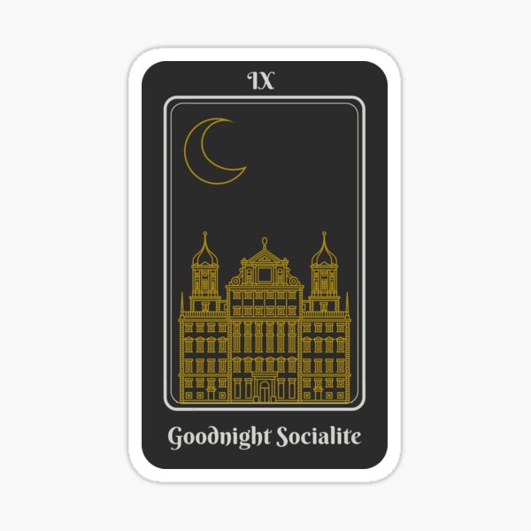 Item preview, The Brobecks Tarot - Goodnight Socialite designed and sold by samthestarkid.