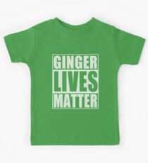 Ginger Lives Matter Kids Tee