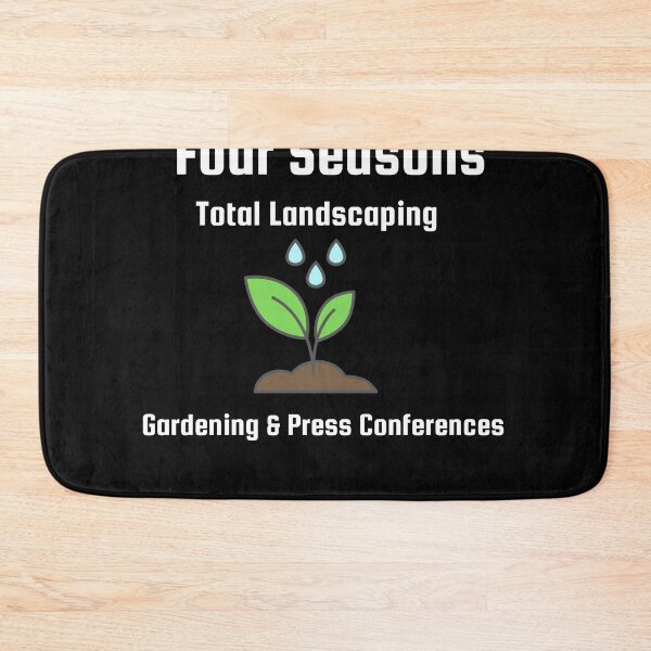 Item preview, Four Seasons Total Landscaping, Gardening and Press Conferences, black designed and sold by JessyDesigns.