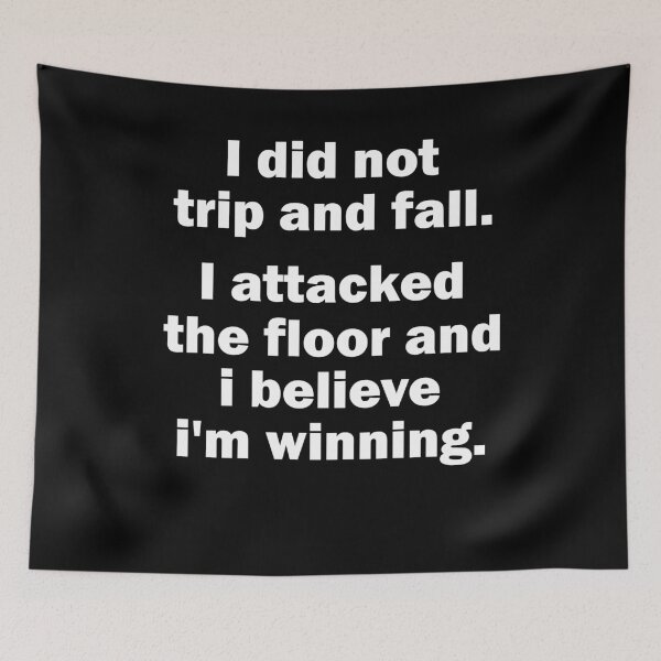 Item preview, stumble and fall down ground attack gift designed and sold by Stndor.