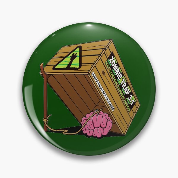 Item preview, Humane Zombie Trap designed and sold by LazyBuffalo.
