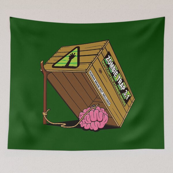Item preview, Humane Zombie Trap designed and sold by LazyBuffalo.