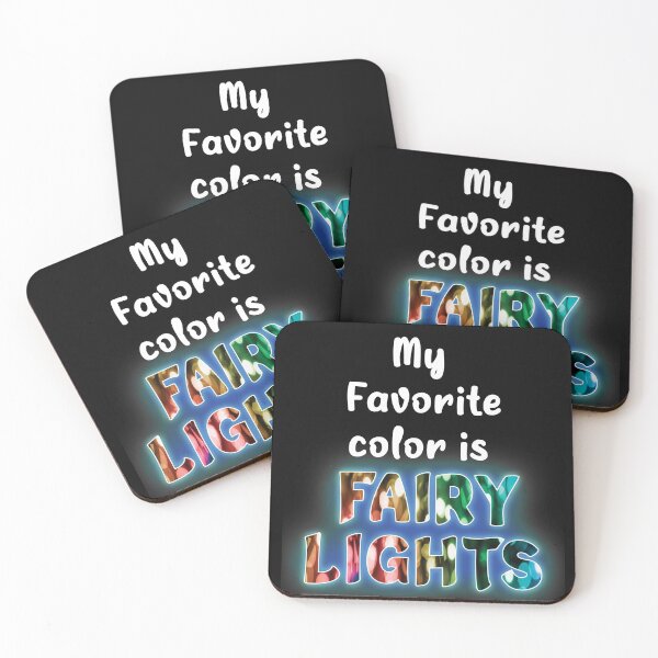 Item preview, My Favorite Color is Christmas Lights - All Sparkly designed and sold by SuziSukiDesigns.
