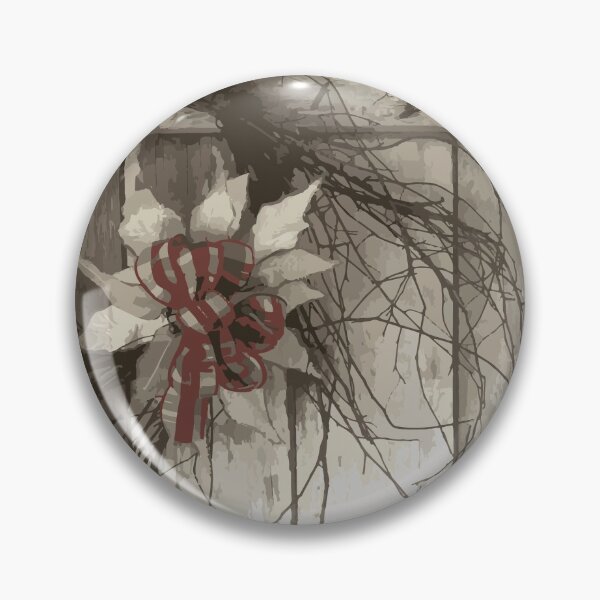 Item preview, Rustic country twig Christmas wreath designed and sold by Melissa Norenberg.