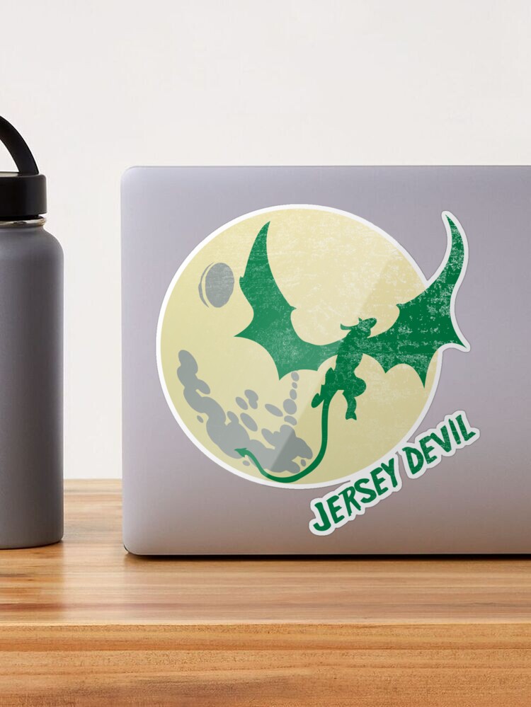 The Jersey Devil Sticker for Sale by photographik