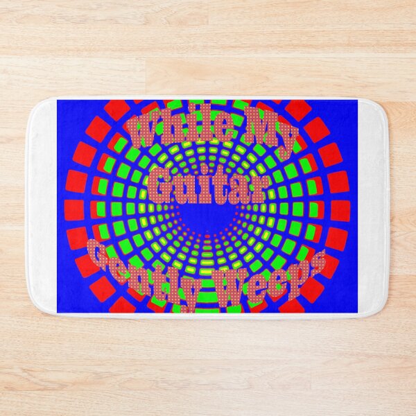 Item preview, While My Guitar Gently Weeps designed and sold by QuotesDogma.