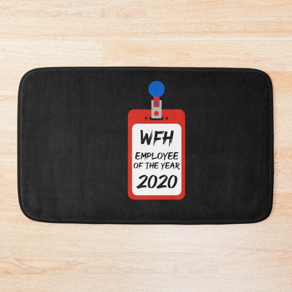 Item preview, Work From Home Employee Of The Year 2020 Month WFH Telecommute Virtual Remote Job Quarantine Funny Novelty Humorous Sarcastic designed and sold by gkao.