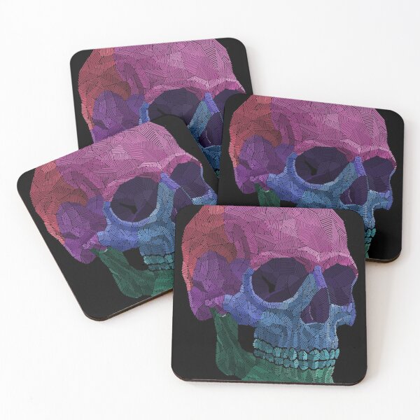 Item preview, Lined Skull designed and sold by Nerg-sketches.