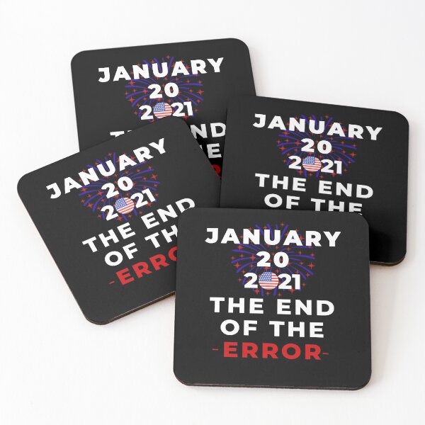 Item preview, inauguration day, end of an error designed and sold by Hey-Nice-Shirt.