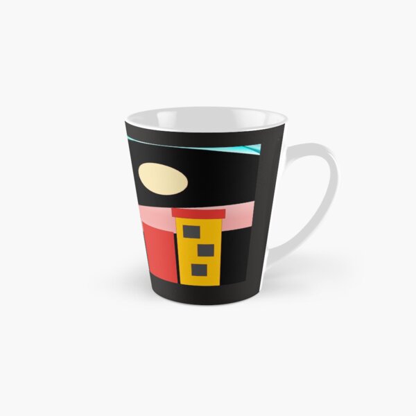 Black Red Blue Yellow Orange Pink Blue Green Teal Home Sweet Home Tall Mug