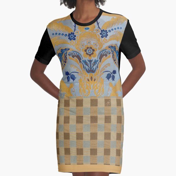 Victorian Graphic T-Shirt Dress