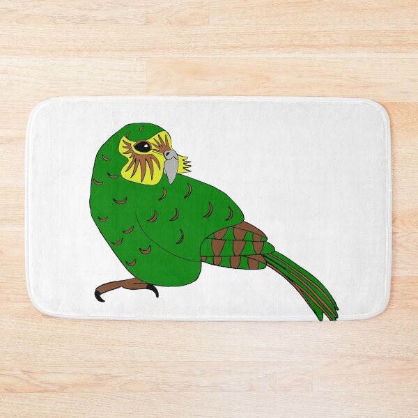 Item preview, Kakapo New Zealand parrot bird designed and sold by Rockmonkey.