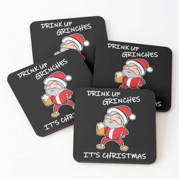 Item preview, Drink Up Grinches It's Christmas designed and sold by JustCreativity.