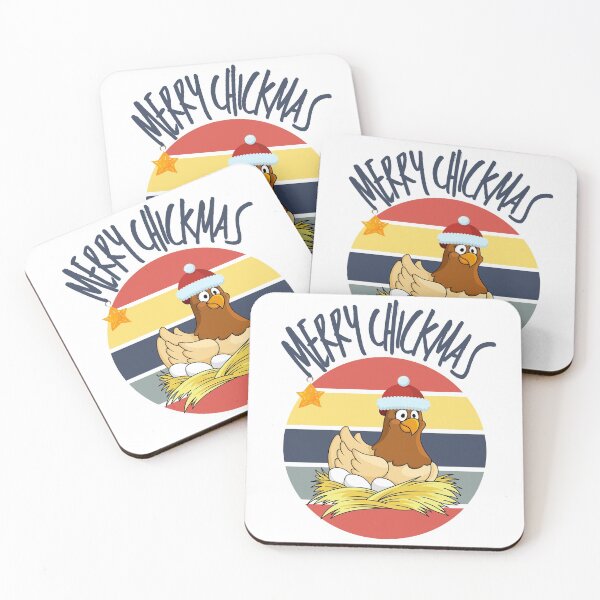 Item preview, cartoon Chicken christmas  designed and sold by OneTimeEngineer.