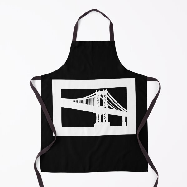 Item preview, Manhattan Bridge Stencil Logo designed and sold by Toby Cohen.