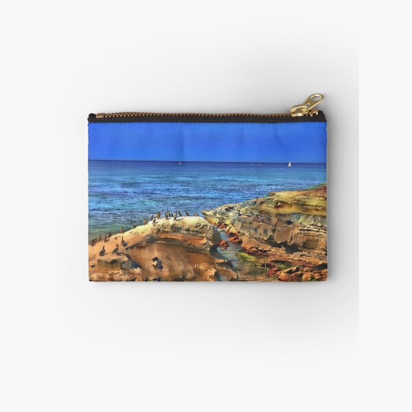 Item preview, Pelicans On Sunset Cliffs, California ~ United States designed and sold by Lynn  Marie Sharp.