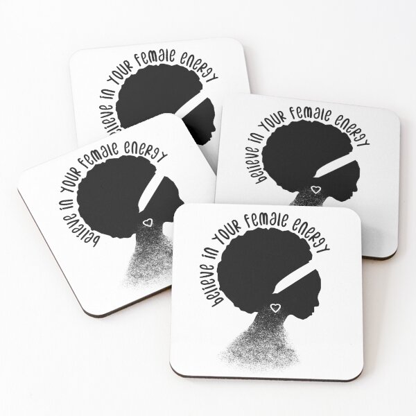 Item preview, Believe In Your Female Energy - Feminist Saying designed and sold by Seth's Tees.