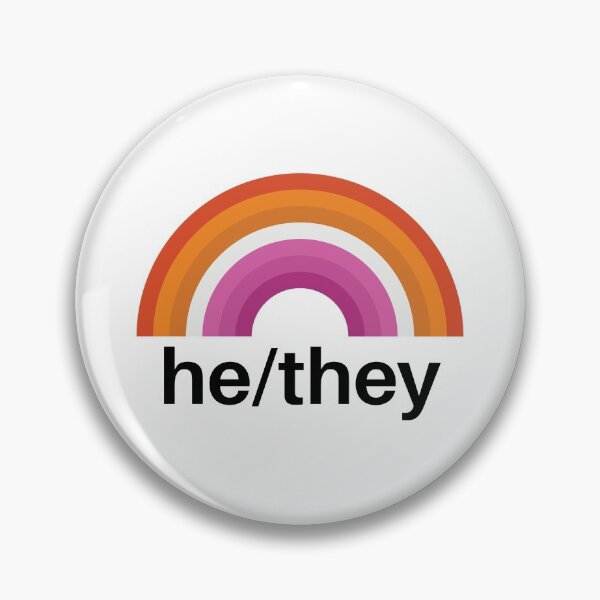 Item preview, He/They Pronouns Lesbian designed and sold by lavenderhearts.