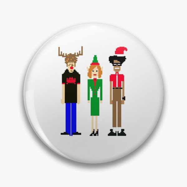 Item preview, 8-Bit Christmas IT Crowd designed and sold by Ruddyposting-.