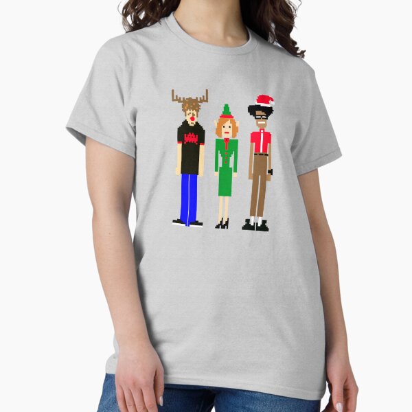 Item preview, 8-Bit Christmas IT Crowd designed and sold by Ruddyposting-.