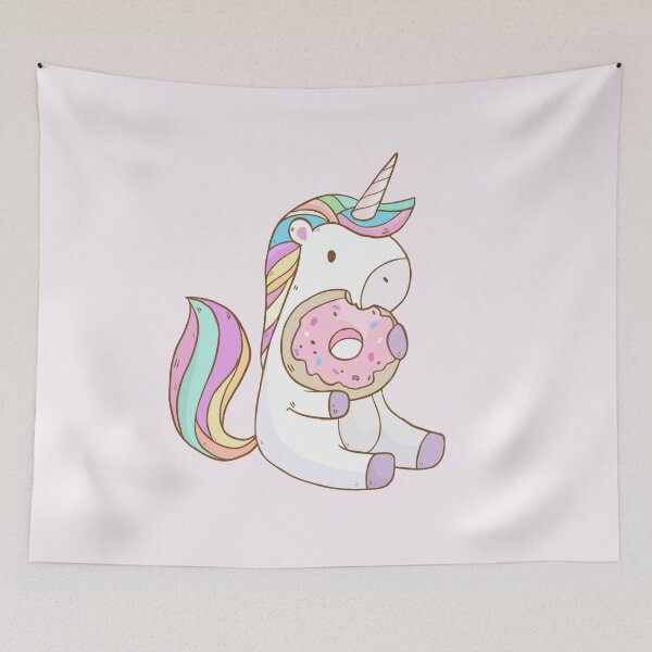 Item preview, Unicorn and Doughnut designed and sold by Aroha Designs.