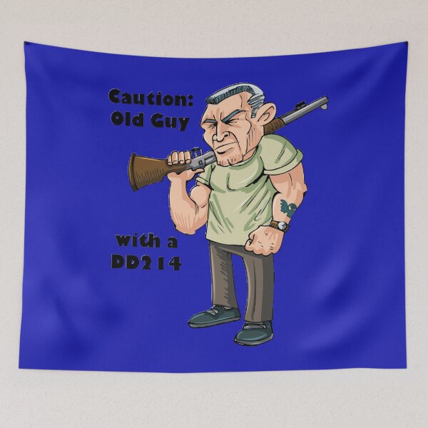 Item preview, Caution: Old Guy with a DD214 designed and sold by bandit123155.