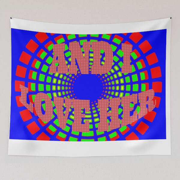 Item preview, And I Love Her designed and sold by QuotesDogma.