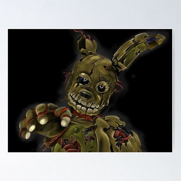 FNAF Gregory as Glamrock Freddy 5x7in Art Print -  Israel