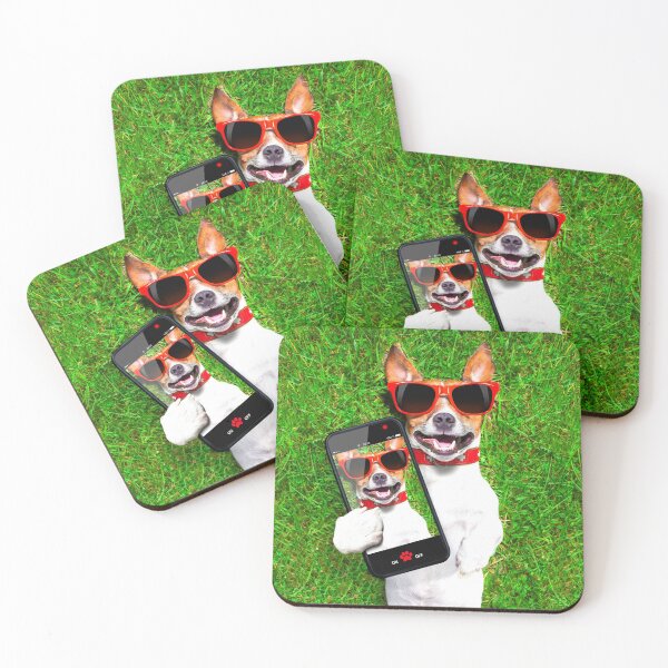 Item preview, Dog in glasses designed and sold by Batartiste.