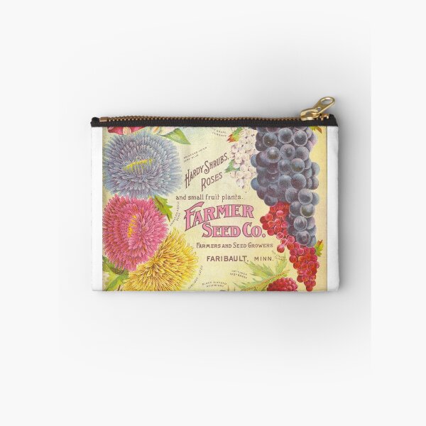 Item preview, Asters and Berries - Farmer Seed Co 1906 designed and sold by killies.
