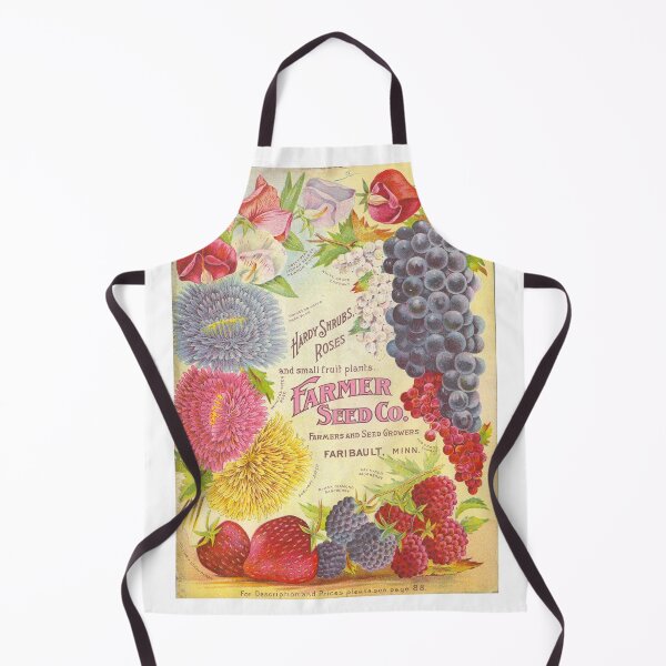 Item preview, Asters and Berries - Farmer Seed Co 1906 designed and sold by killies.