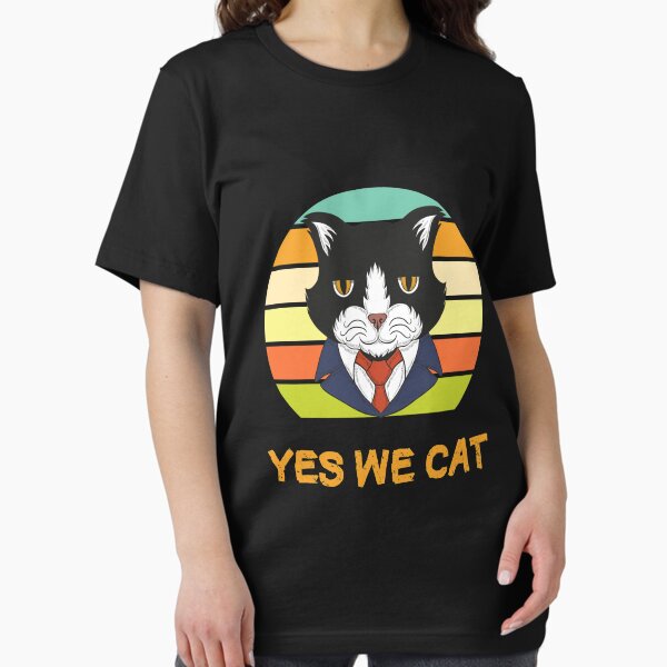 Vista previa del artículo con la obra «Si nosotros gato», diseñado y vendido por youssefattigui.