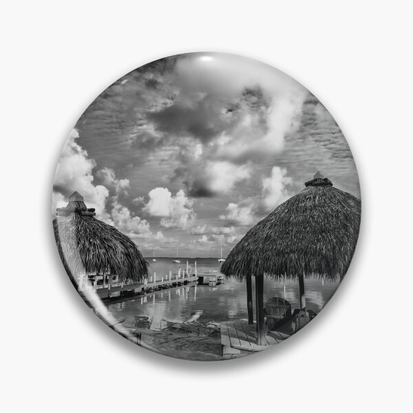 Item preview, huts on the beach  designed and sold by fineartbyK.